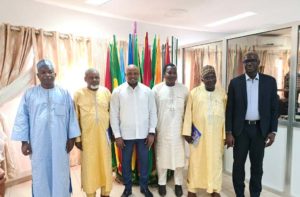 Visite du Recteur de l’Université de Diffa au CAMES - CAMES